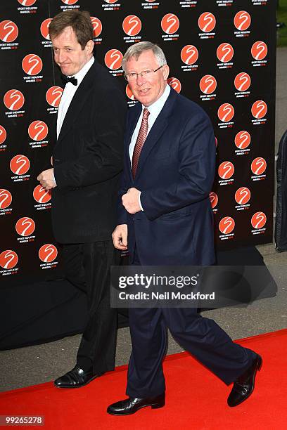 Alastair Campbell and Sir Alex Ferguson attends the Sport Industry Awards at Battersea Evolution on May 13, 2010 in London, England.