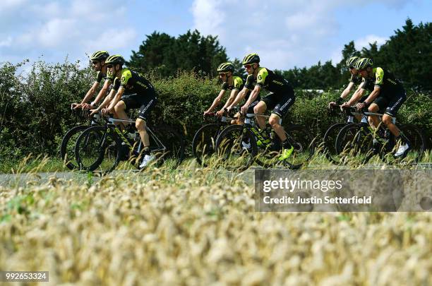 Adam Yates of Great Britain / Jack Bauer of New Zealand / Luke Durbridge of Australia / Mathew Hayman of Australia / Michael Hepburn of Australia /...