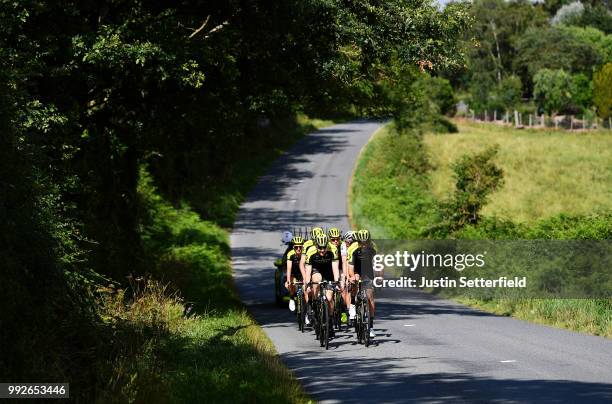 Adam Yates of Great Britain / Jack Bauer of New Zealand / Luke Durbridge of Australia / Mathew Hayman of Australia / Michael Hepburn of Australia /...