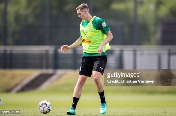 Florian Mayer during a training session of Borussia Moenchengladbach at Borussia-Park on July 05, 2018 in Moenchengladbach, Germany.