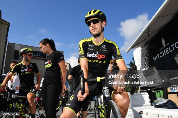 Mikel Nieve of Spain and Team Mitchelton-Scott / during the 105th Tour de France 2018, Training / TDF / on July 6, 2018 in Les Herbiers, France.