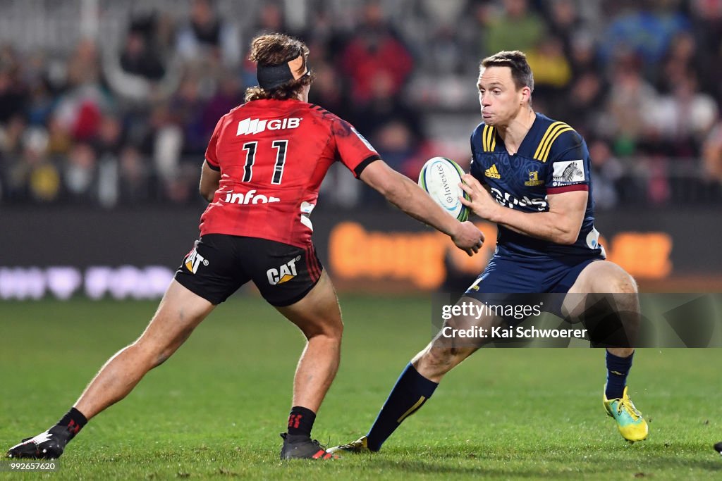 Super Rugby Rd 18 - Crusaders v Highlanders