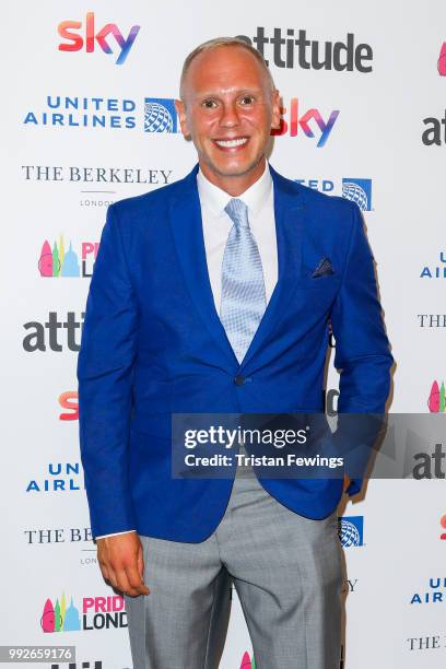 Judge Robert Rinder attends the Attitude Pride Awards 2018 at The Berkeley Hotel on July 6, 2018 in London, England.