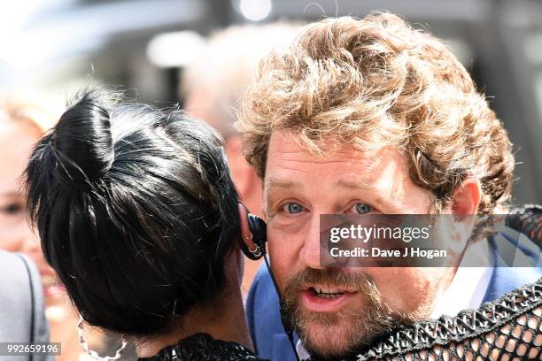 Michael Ball attends the Nordoff Robbins' O2 Silver Clef Awards at Grosvenor House, on July 6, 2018 in London, England.