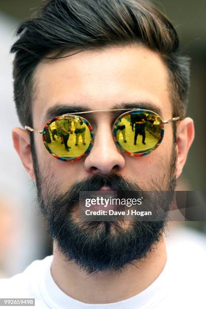 Kyle Simmons of Bastille attends the Nordoff Robbins' O2 Silver Clef Awards at Grosvenor House, on July 6, 2018 in London, England.