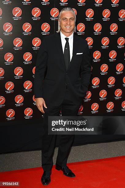 David Ginola attends the Sport Industry Awards at Battersea Evolution on May 13, 2010 in London, England.