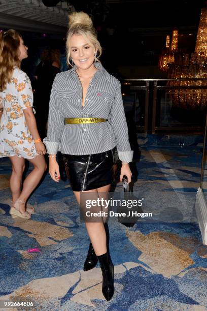 Tallia Storm attends the Nordoff Robbins' O2 Silver Clef Awards at Grosvenor House, on July 6, 2018 in London, England.