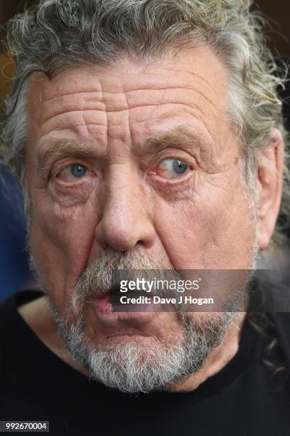 Robert Plant attends the Nordoff Robbins' O2 Silver Clef Awards at Grosvenor House, on July 6, 2018 in London, England.
