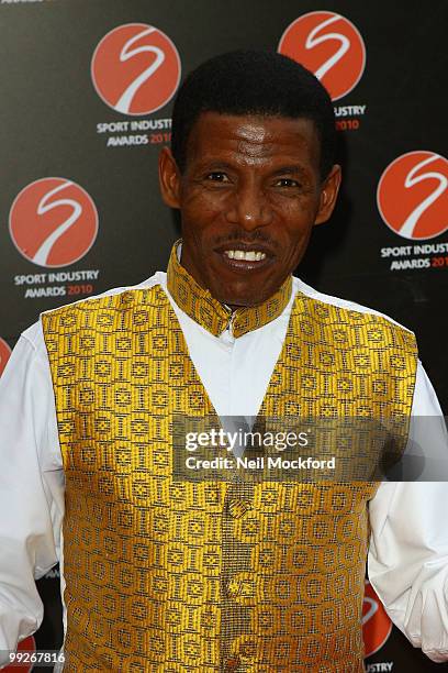 Haile Gebrselassie attends the Sport Industry Awards at Battersea Evolution on May 13, 2010 in London, England.