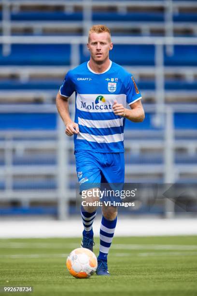 Mike van Duinen during the team presentation of Pec Zwolle on July 06, 2018 at the MAC3PARK stadium in Zwolle, The Netherlands