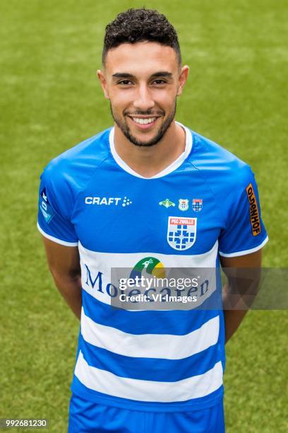 Younes Namli during the team presentation of Pec Zwolle on July 06, 2018 at the MAC3PARK stadium in Zwolle, The Netherlands