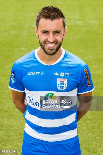Bram van Polen during the team presentation of Pec Zwolle on July 06, 2018 at the MAC3PARK stadium in Zwolle, The Netherlands