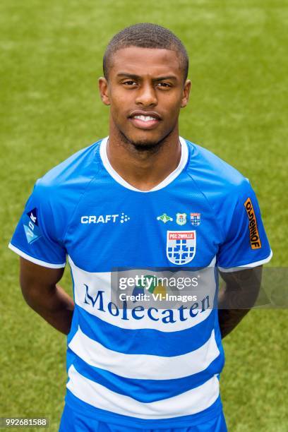 Kenneth Paal during the team presentation of Pec Zwolle on July 06, 2018 at the MAC3PARK stadium in Zwolle, The Netherlands