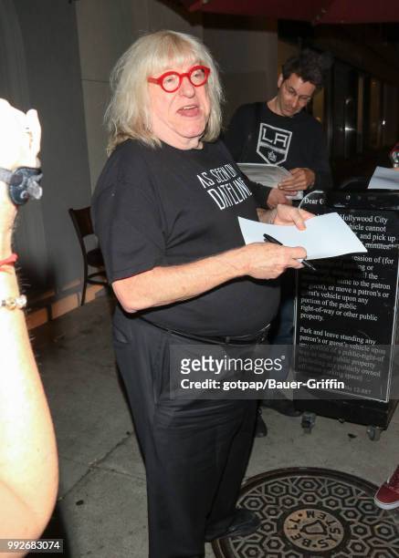 Bruce Vilanch is seen on July 05, 2018 in Los Angeles, California.