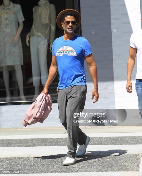 Eric Benet is seen on July 5, 2018 in Los Angeles, CA.