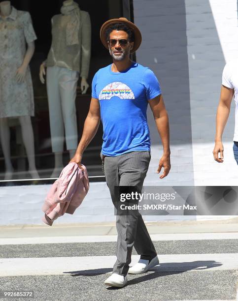 Eric Benet is seen on July 5, 2018 in Los Angeles, CA.