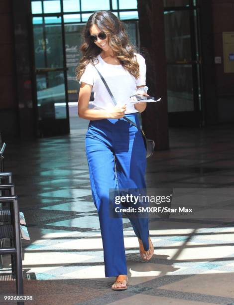 Terri Seymour is seen on July 5, 2018 in Los Angeles, CA.