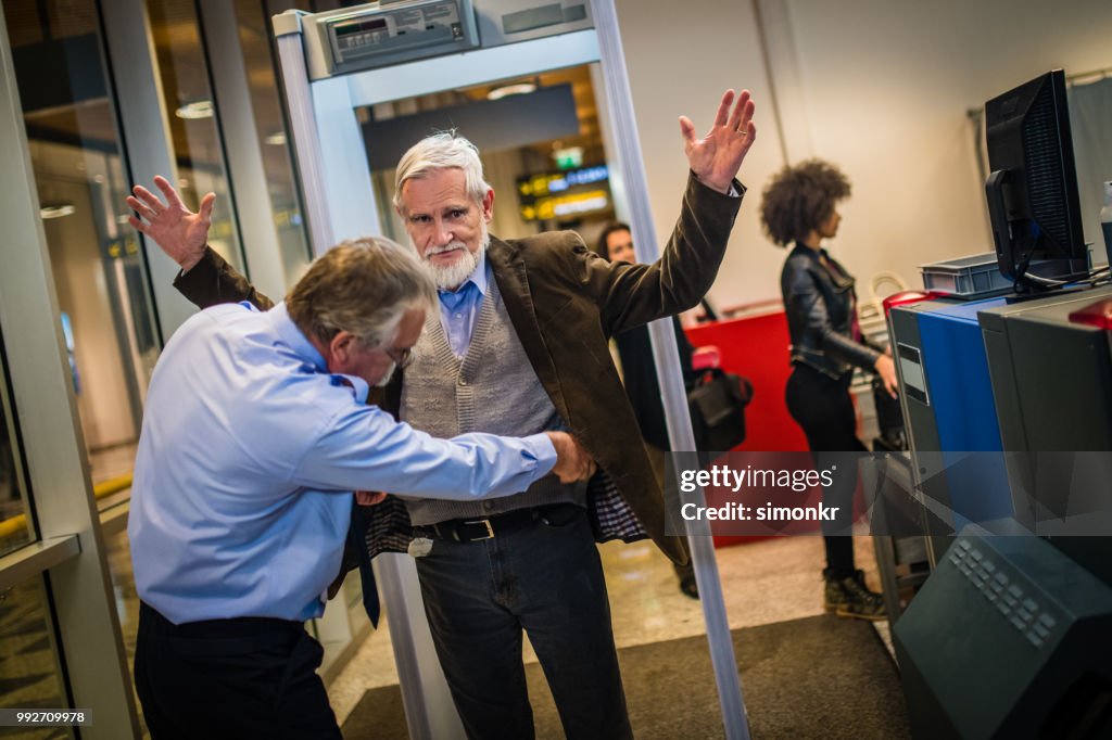 Airport security check