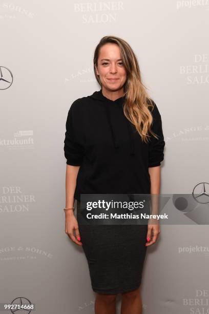 Marina Hoermanseder during 'Der Berliner Salon' Spring/Summer 2019 at Kronprinzenpalais on July 6, 2018 in Berlin, Germany.