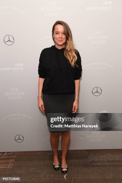 Marina Hoermanseder during 'Der Berliner Salon' Spring/Summer 2019 at Kronprinzenpalais on July 6, 2018 in Berlin, Germany.