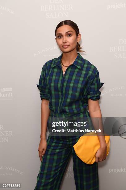 Wana Limar during 'Der Berliner Salon' Spring/Summer 2019 at Kronprinzenpalais on July 6, 2018 in Berlin, Germany.