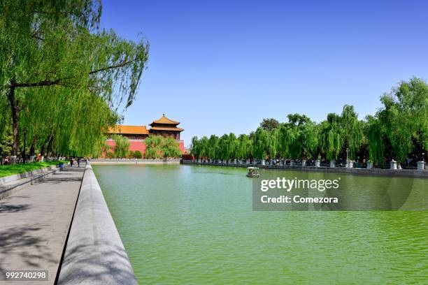 forbidden city, beijing, china - comezora stock-fotos und bilder