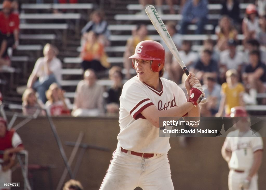 John Elway At Bat