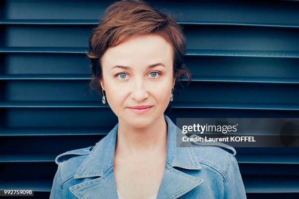 Actress Gabriela Muskala is photographed for self assignment during the 71st annual Cannes Film Festival at Palais des Festivals on May 16 2018 in...