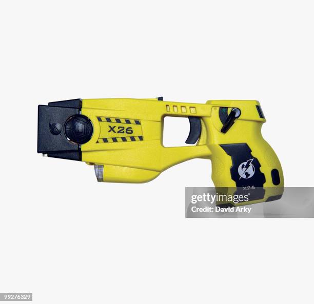 taser pistol - stun gun stock pictures, royalty-free photos & images