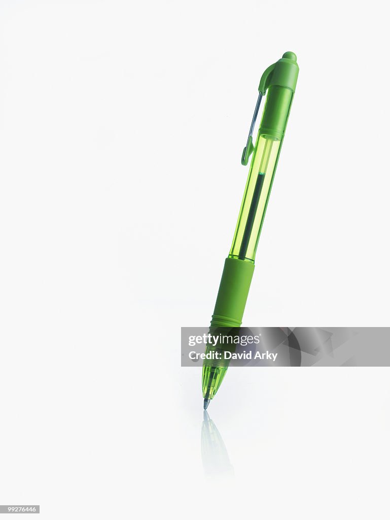 Green pen