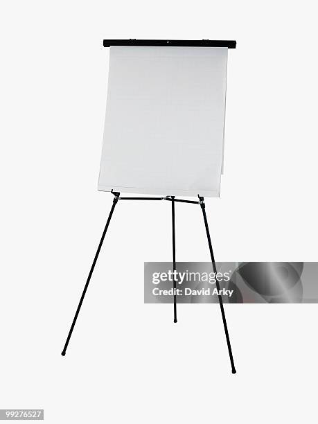 easel and paper - artist easel stock pictures, royalty-free photos & images