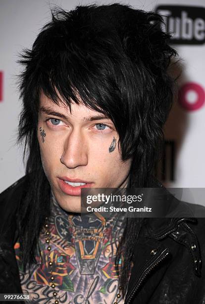 Trace Cyrus attends Nylon Magazine's Young Hollywood Party at Tropicana Bar at The Hollywood Rooselvelt Hotel on May 12, 2010 in Hollywood,...