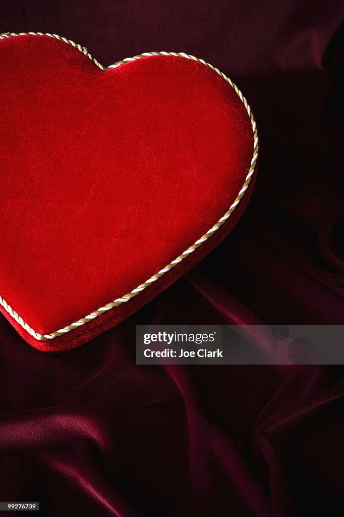 Heart shaped box of chocolates