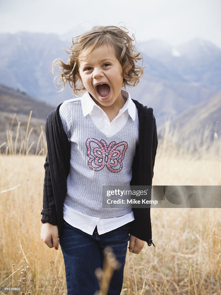 Child screaming