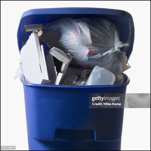255 Overflowing Recycling Bin Stock Photos, High-Res Pictures, and ...