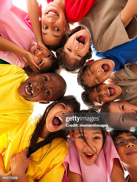 group of children - momentimages photos et images de collection