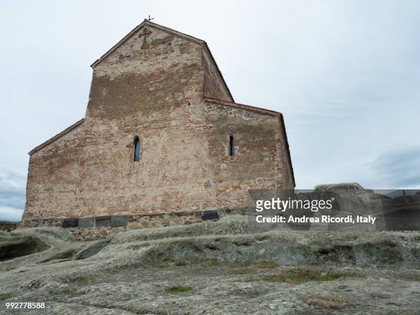 uplistsikhe basilica ( 10th century ), georgia - ricordi fotografías e imágenes de stock