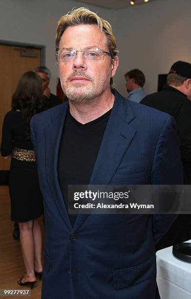 Eddie Izzard at The VIP screening of Believe: The Eddie Izzard Story held at The Wilshire Screening Room on October 8, 2009 in Los Angeles,...