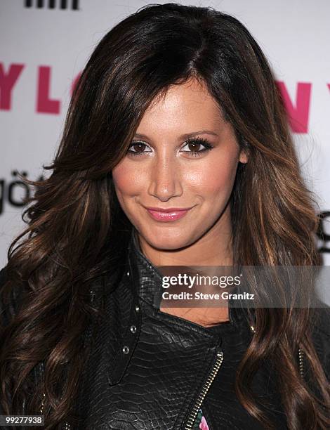 Ashley Tisdale attends Nylon Magazine's Young Hollywood Party at Tropicana Bar at The Hollywood Rooselvelt Hotel on May 12, 2010 in Hollywood,...