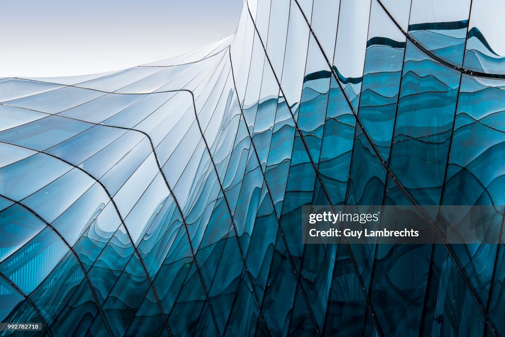 Blue glass