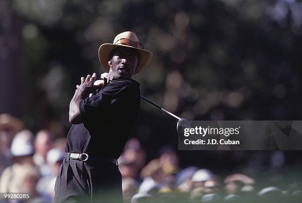 Bob Hope Classic: Basketball player Michael Jordan in action on Thursday. Palm Desert, CA 1/21/1999 CREDIT: J.D. Cuban