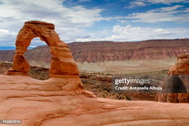 delicate arch - antonella stock pictures, royalty-free photos & images