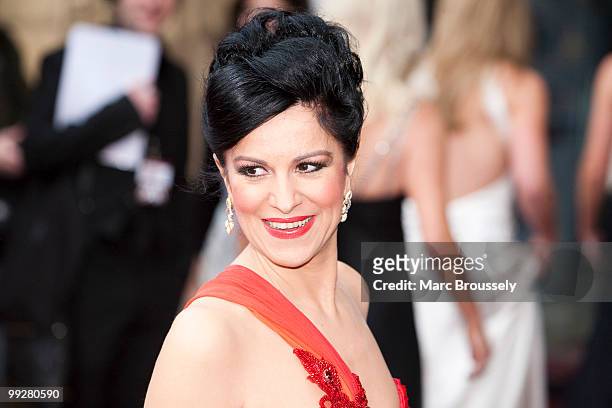 Angela Gheorghiu attends the Classical BRIT Awards at Royal Albert Hall on May 13, 2010 in London, England.