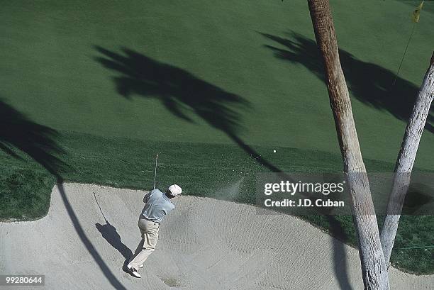 Bob Hope Classic: Aerial view of miscellaneous action from sand on Saturday. La Quinta, CA 2/17/2001 CREDIT: J.D. Cuban