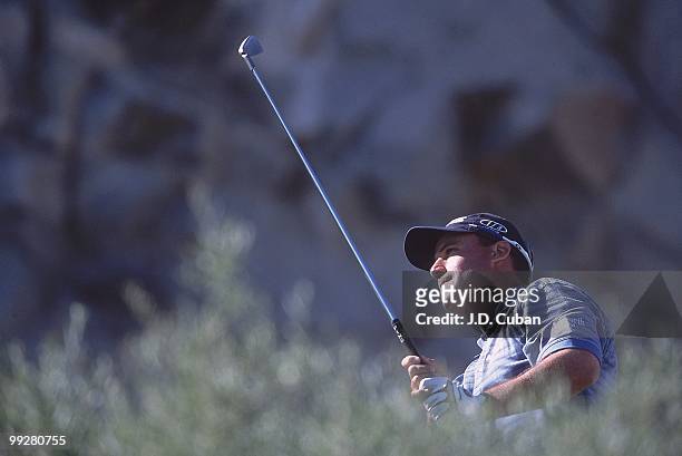 Bob Hope Classic: Chris DiMarco in action on Sunday at Palmer Private Course at PGA West. La Quinta, CA 1/20/2002 CREDIT: J.D. Cuban