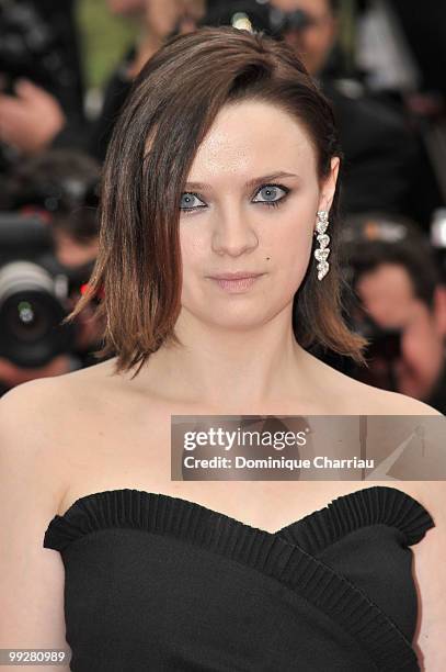 Actress Sarah Forestier attends the Opening Night Premiere of 'Robin Hood' at the Palais des Festivals during the 63rd Annual International Cannes...