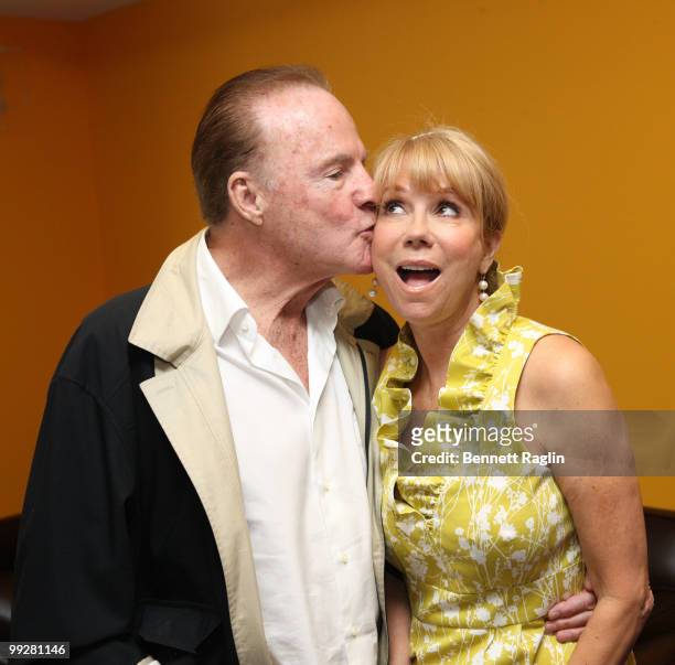 Frank Gifford and Kathie Lee Gifford attend an afternoon with Kathie Lee Gifford at Azure on May 13, 2010 in New York City.