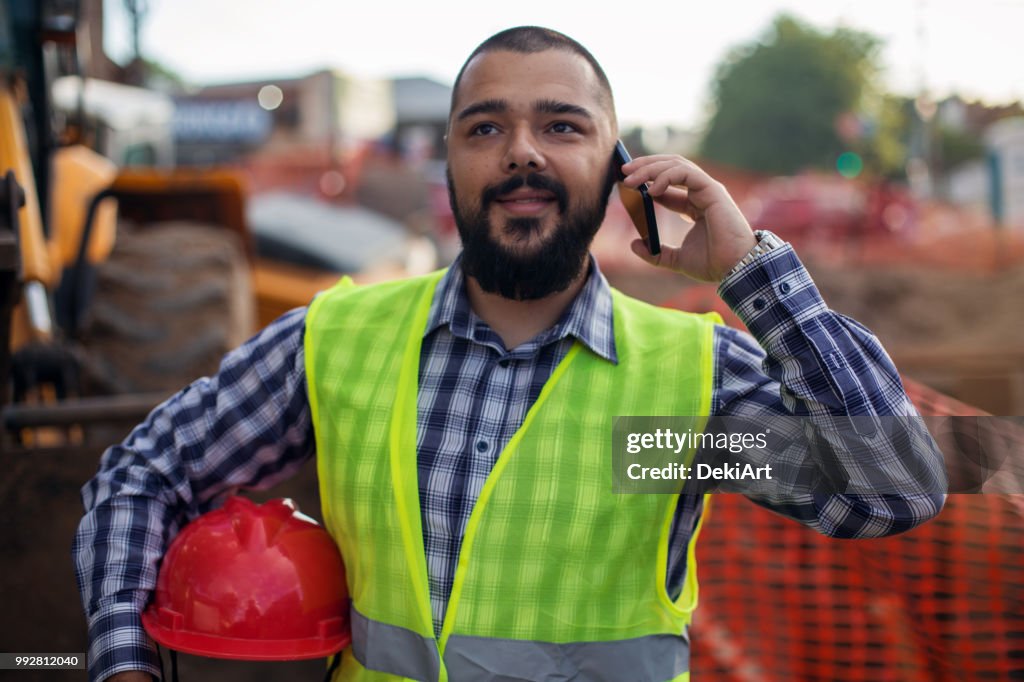 Worker Hd Construction Worker High-Res Stock Photo - Getty Images