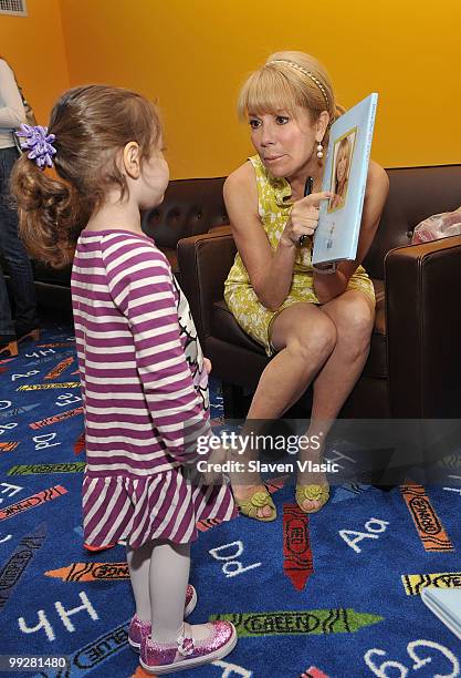 Author and TV personality Kathy Lee Gifford promotes her new children's book "Party Animals" with Divamoms & Observer Playground at Azure on May 13,...