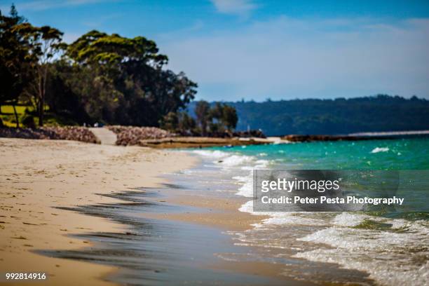 iluka beach - jervis bay stock pictures, royalty-free photos & images